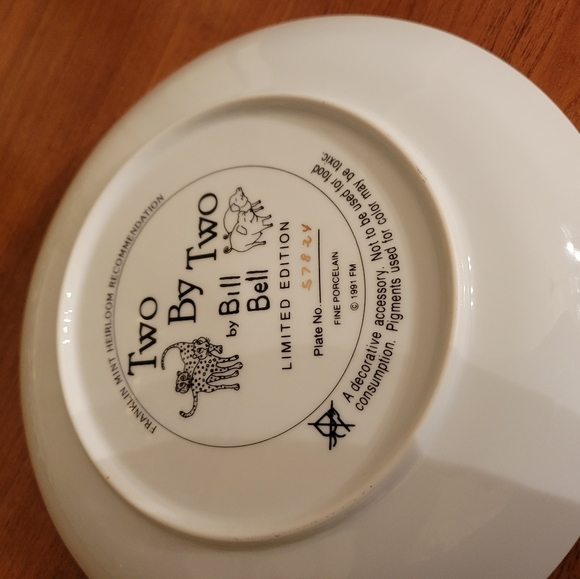 (2) Franklin Mint "Two by Two" Collectors plates - Picture 8 of 9
